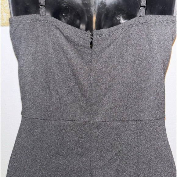 SHEIN Belle Contrast Lace Split Thigh Bridesmaid Dress - Picture 10 of 12